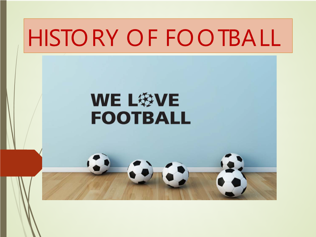 History of Football Stamp of Uniqueness