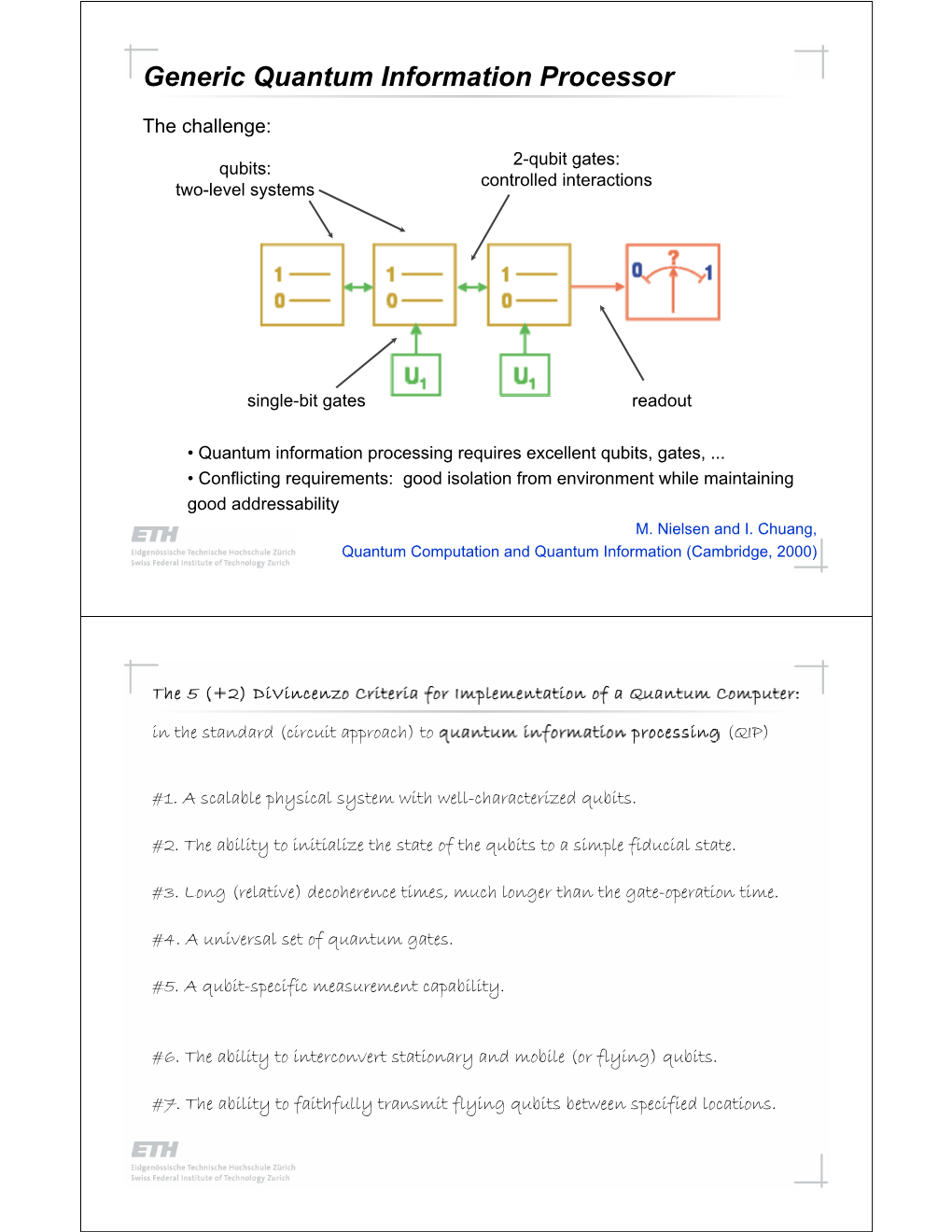 Generic Quantum Information Processor