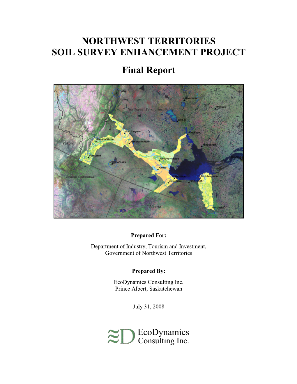 Northwest Territories Soil Survey Enhancement Project