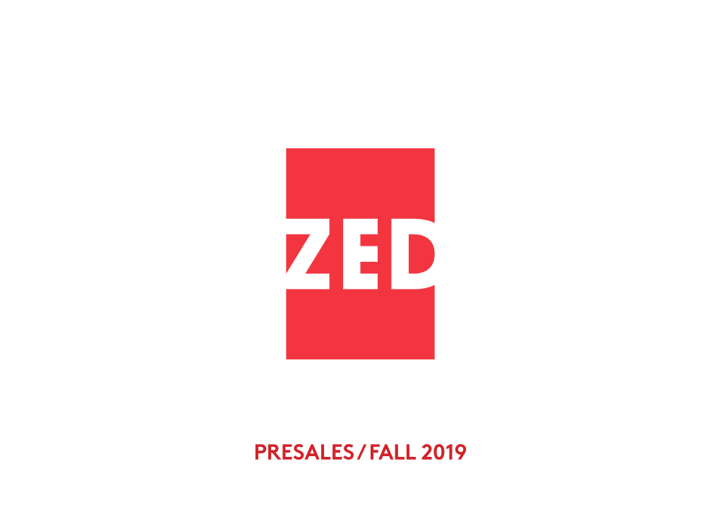 Presales / Fall 2019