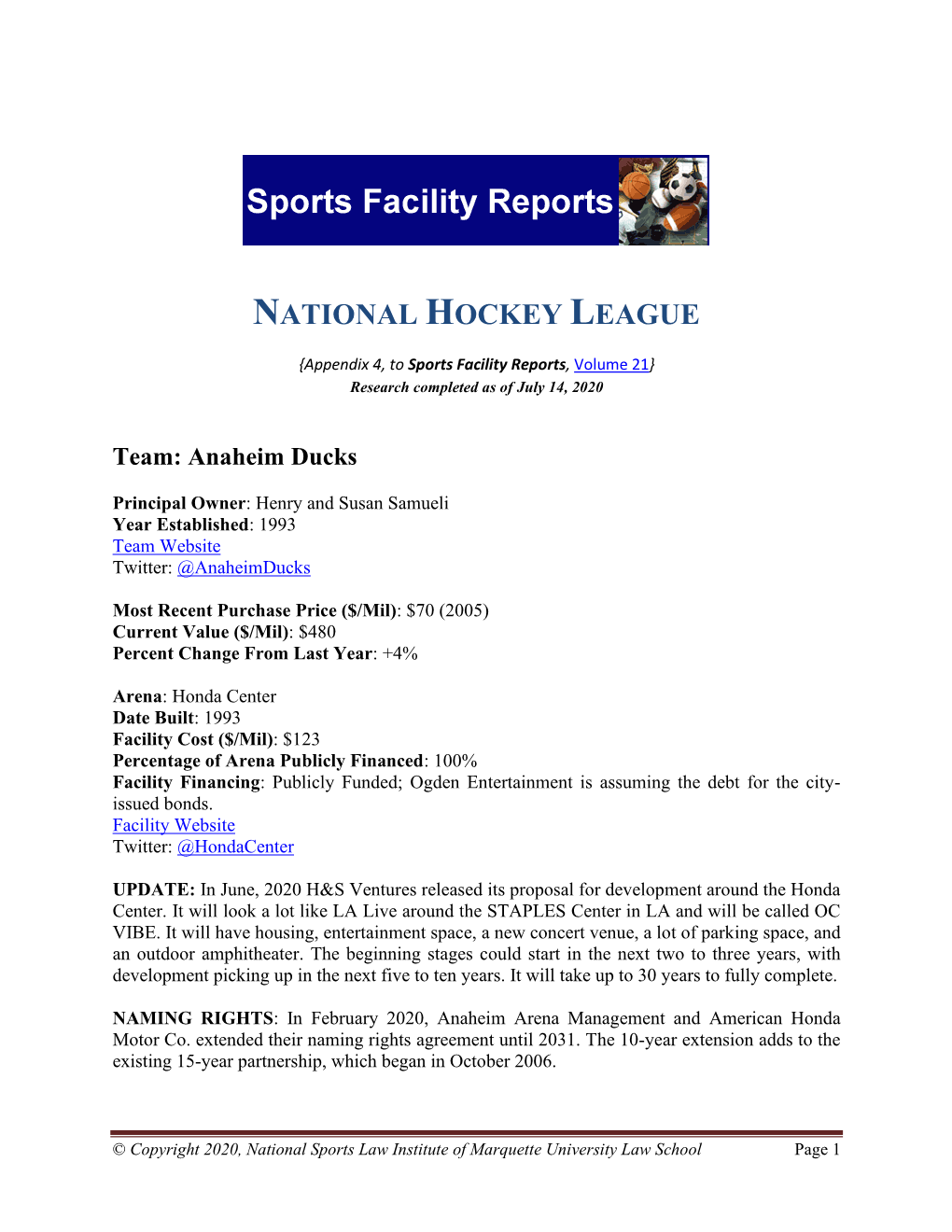 National Hockey League