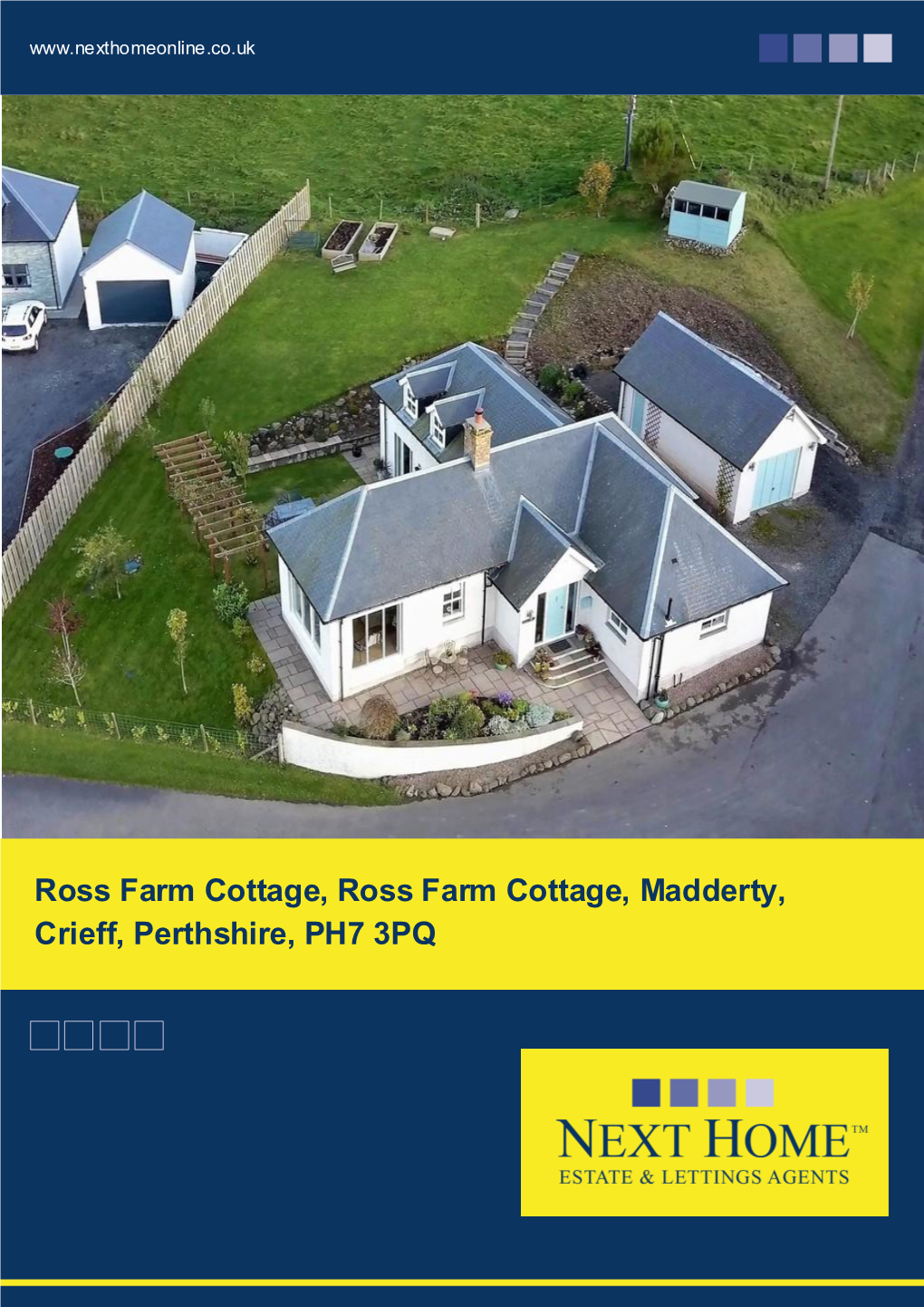 Ross Farm Cottage, Ross Farm Cottage, Madderty, Crieff, Perthshire, PH7 3PQ Offers Over £345,000