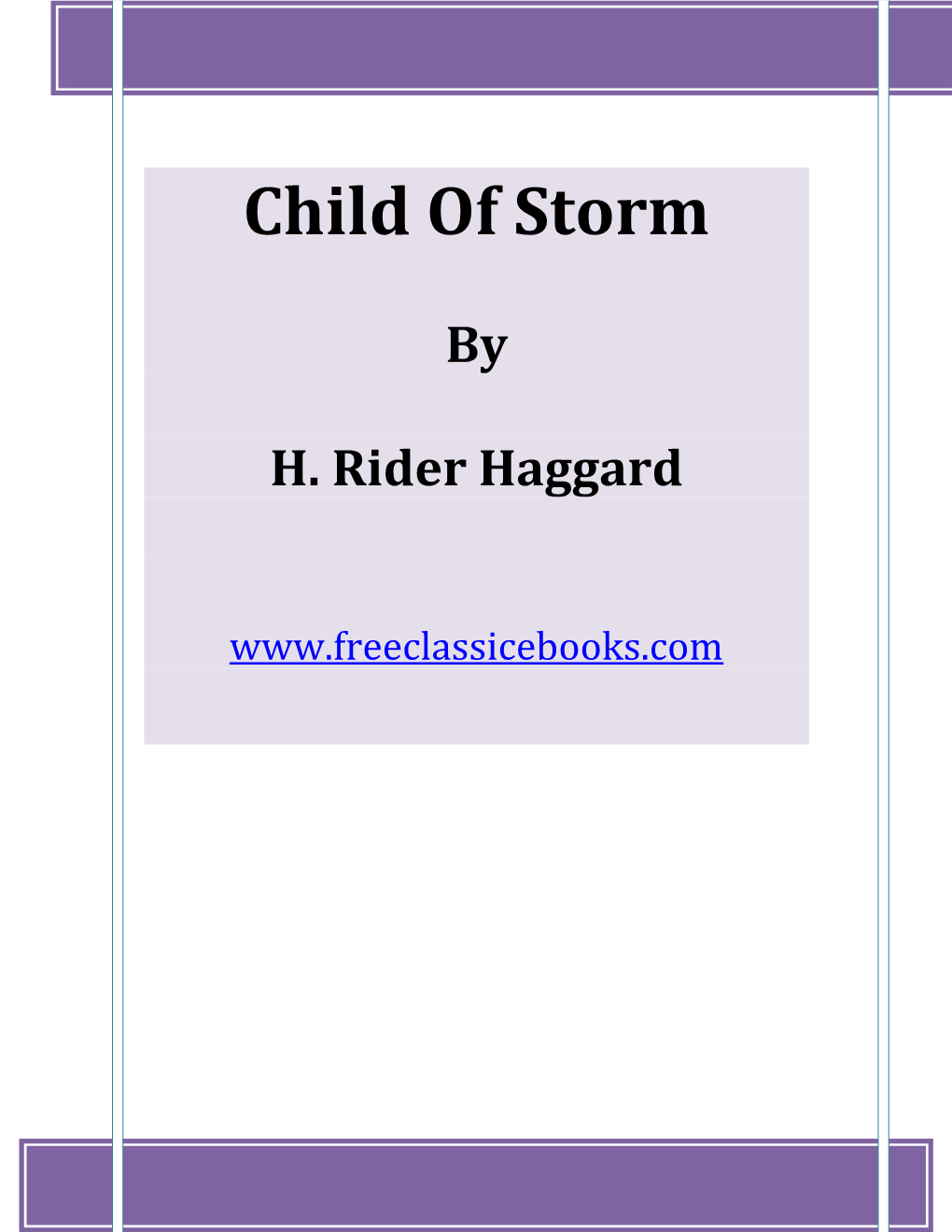 Child of Storm