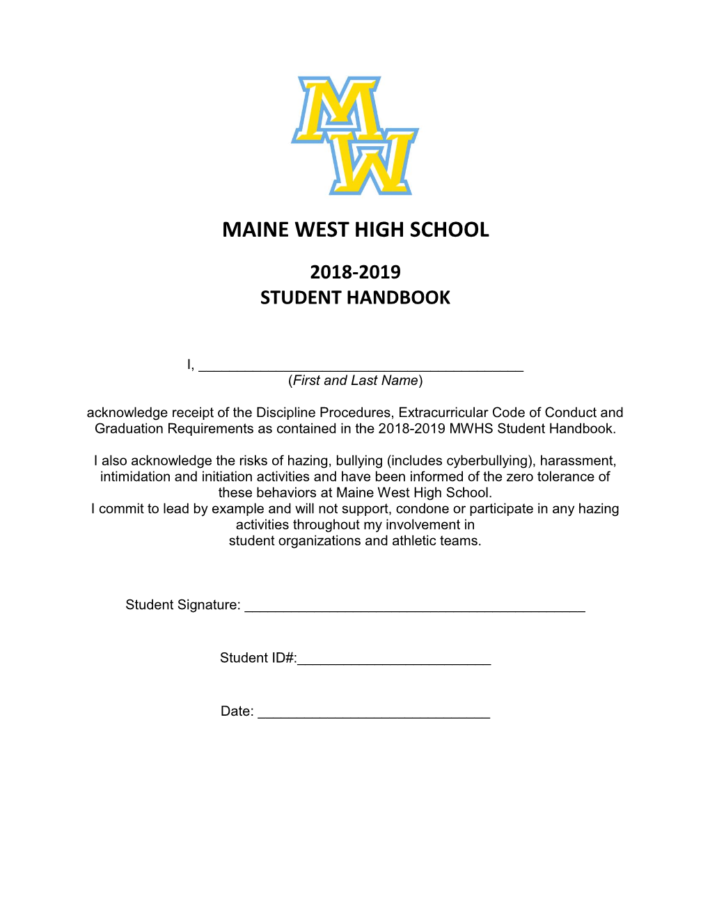 Maine West High School