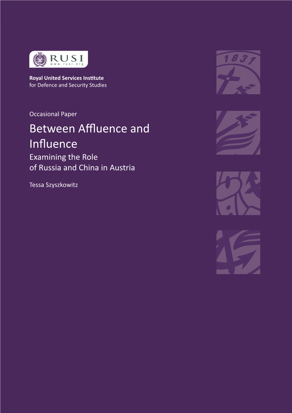 Between Affluence and Influence Examining the Role of Russia and China in Austria