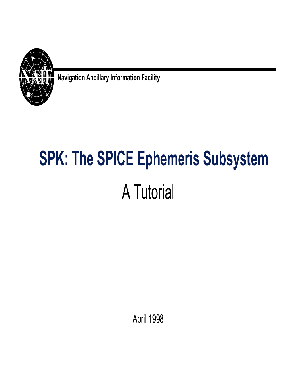 SPK Tutorial