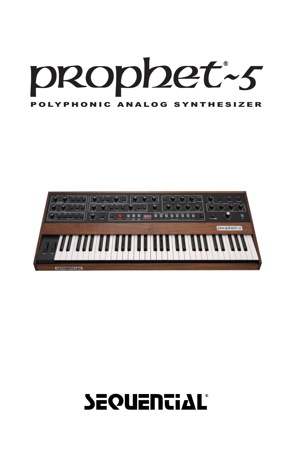 Prophet-5 User's Guide