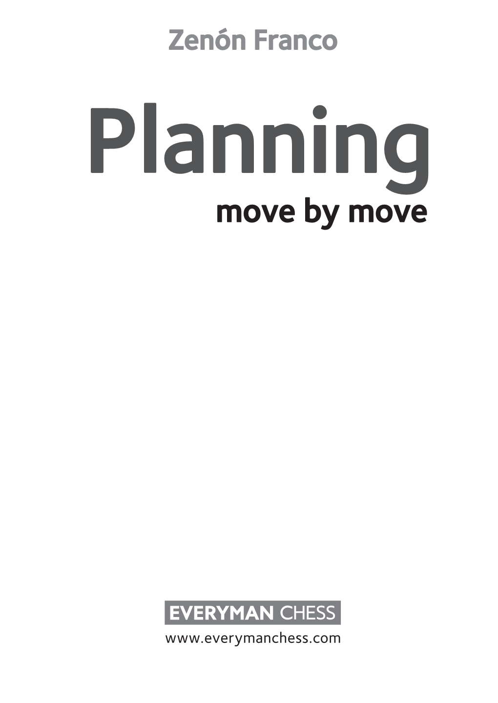 Planning: Move by Move Annotated Games Contained a Lot of Prose and Few Variations