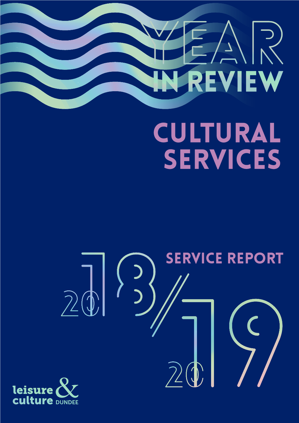 Cultural Services Annual Report 2018