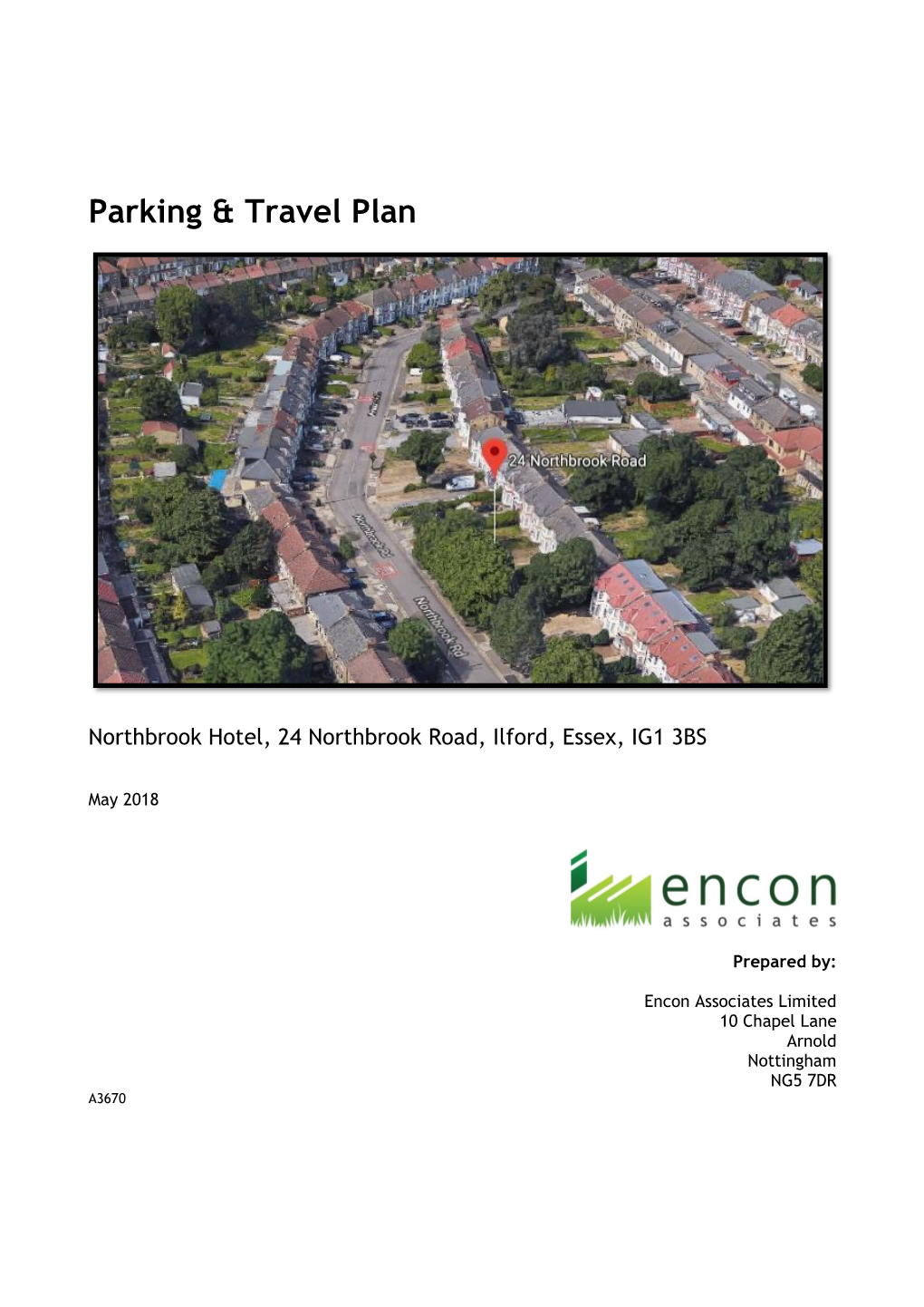 Parking & Travel Plan