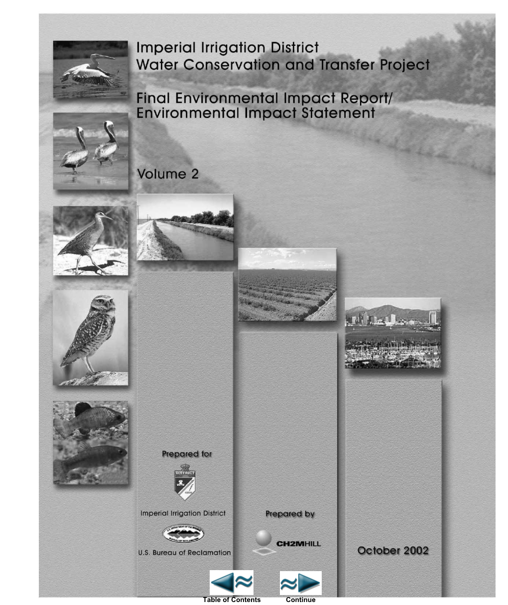 Imperial Irrigation District Final EIS/EIR