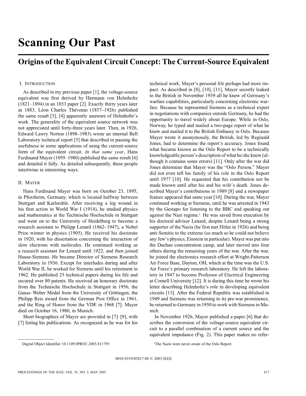 The Current-Source Equivalent