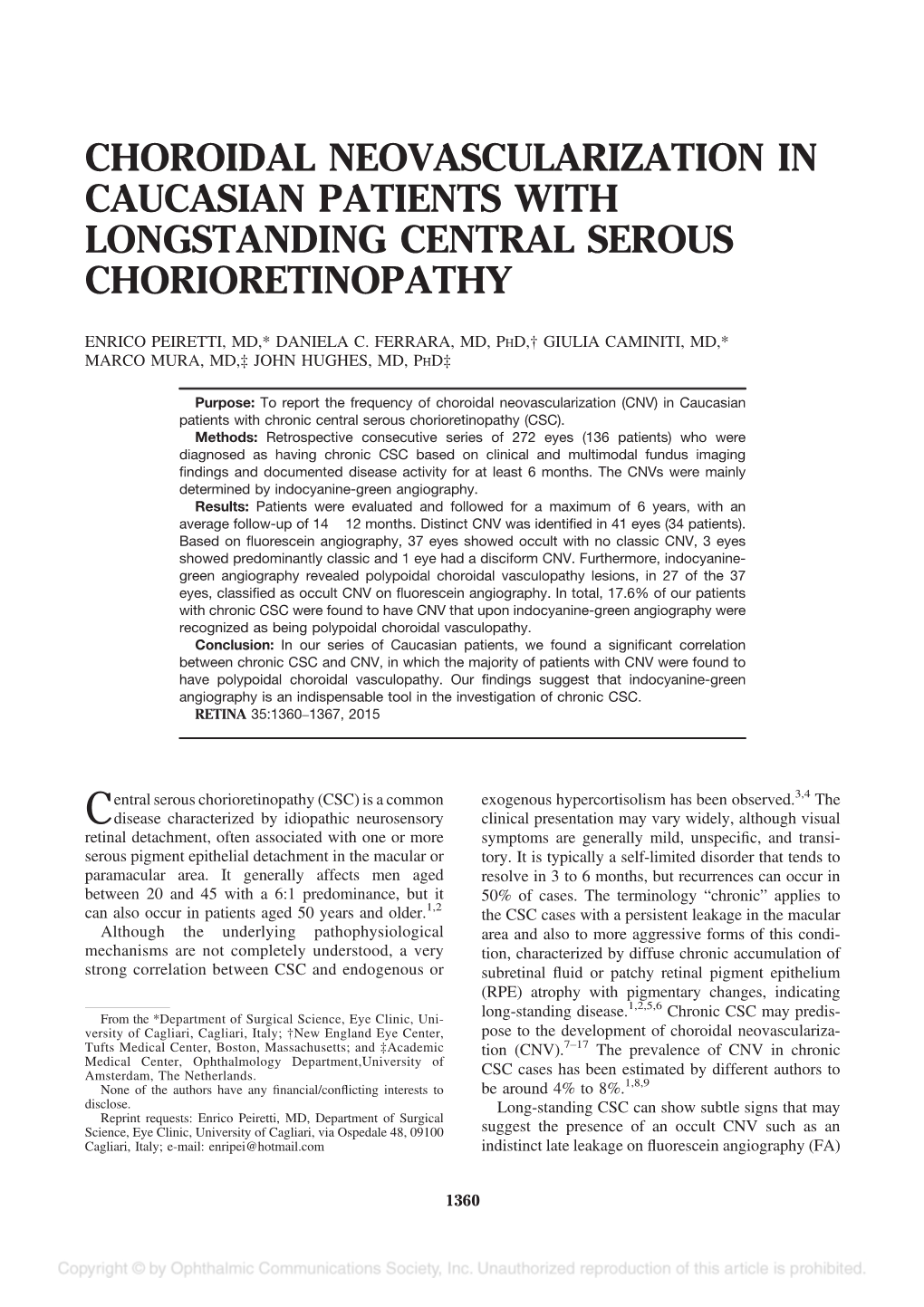 CNV in CRSC Retina 2015.Pdf