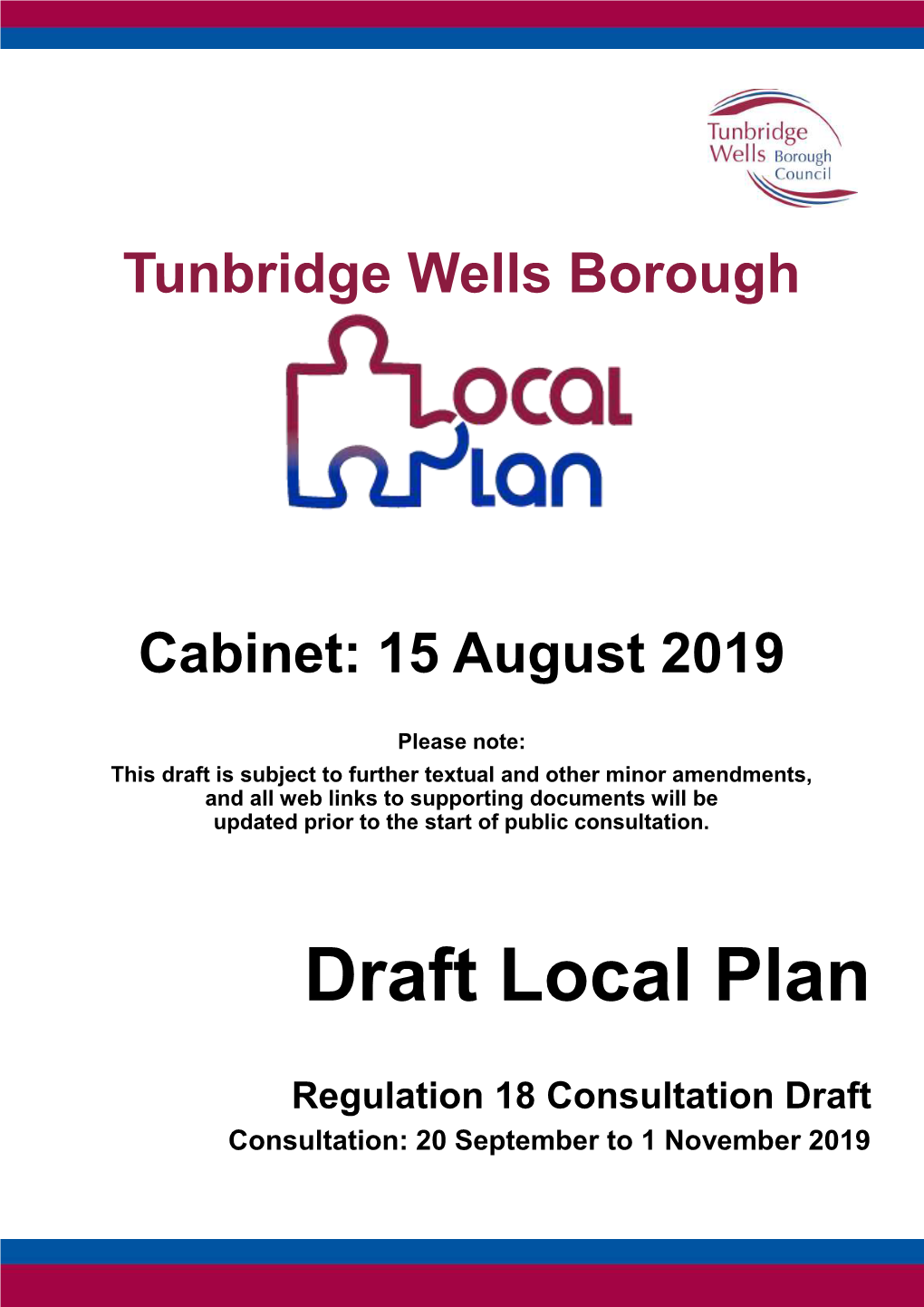 Draft Local Plan (Regulation 18) Consultation Draft