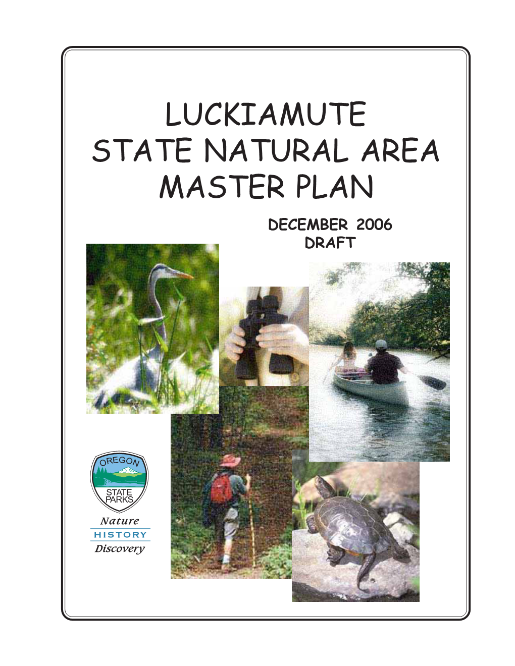 Luckiamute State Natural Area Master Plan