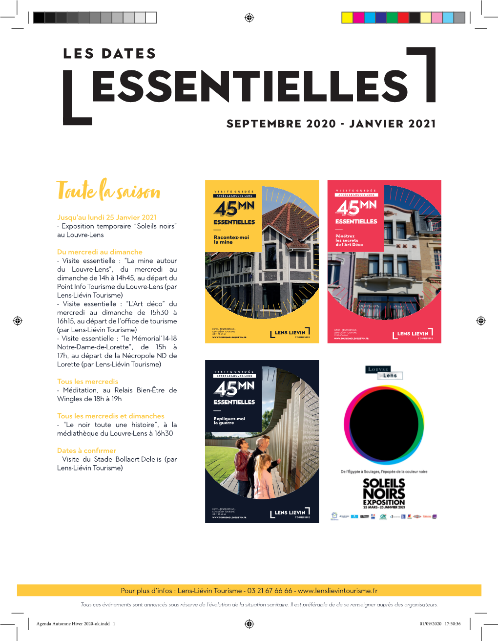 Essentielles SEPTEMBRE 2020 - JANVIER 2021