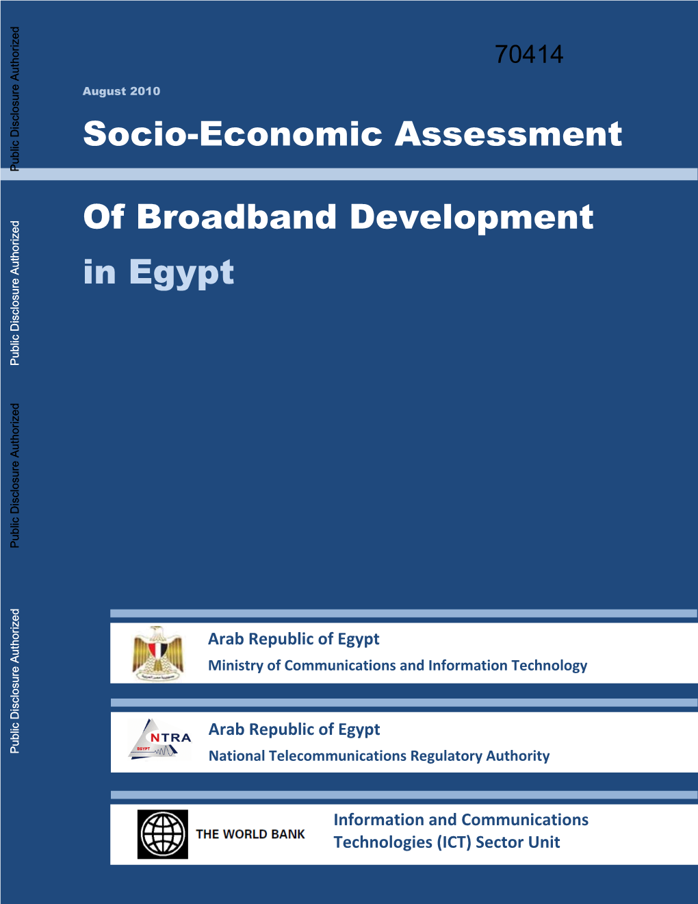 Arab Republic of Egypt Ministry of Communications and Information Technology