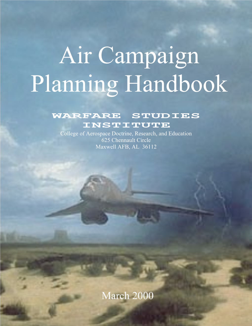 Air Campaign Planning Handbook