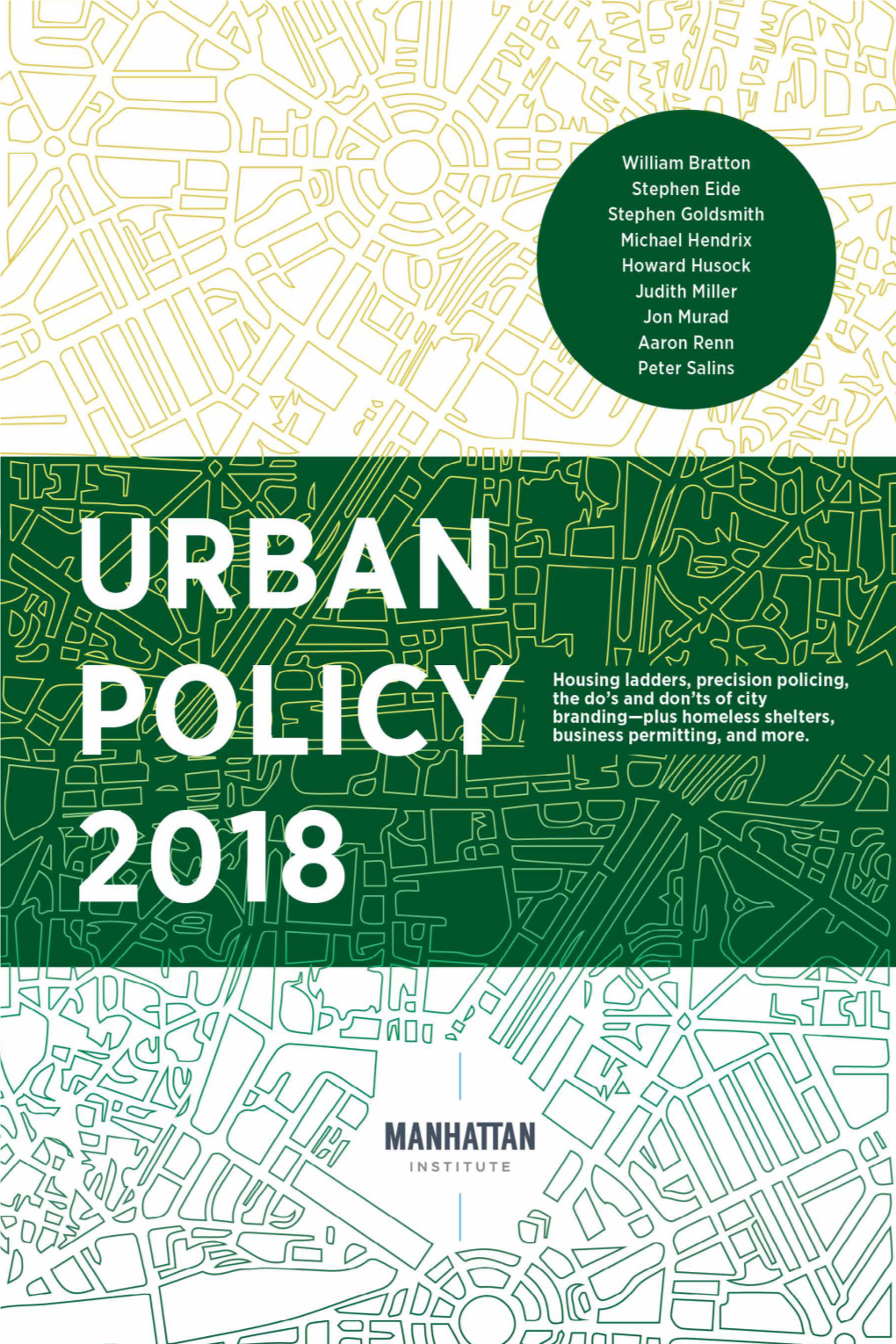 Urban Policy 2018 | Manhattan Institute