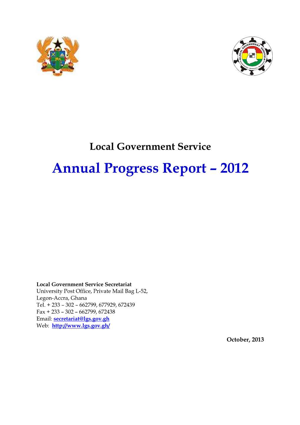 2012 LGS Annual Report