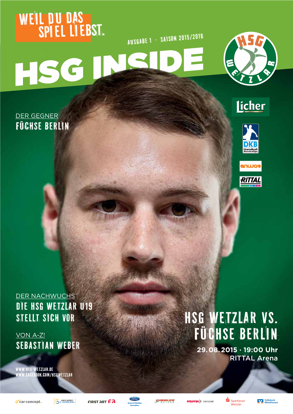 Weil Du Das Spiel Liebst. Hsg Wetzlar Vs. Füchse Berlin