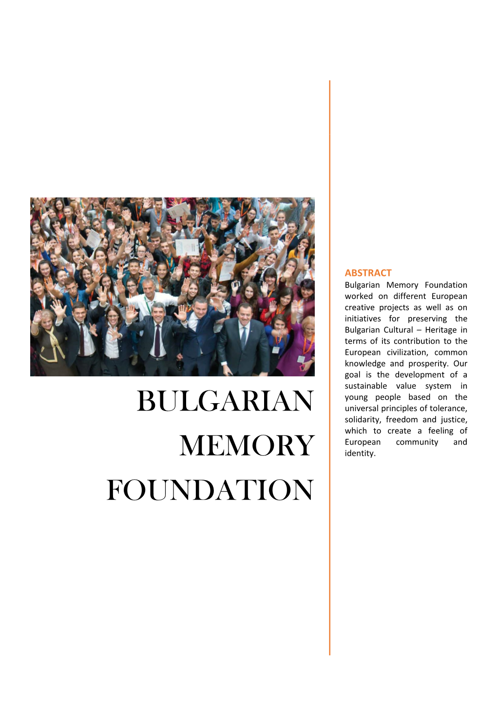 Bulgarian Memory Foundation