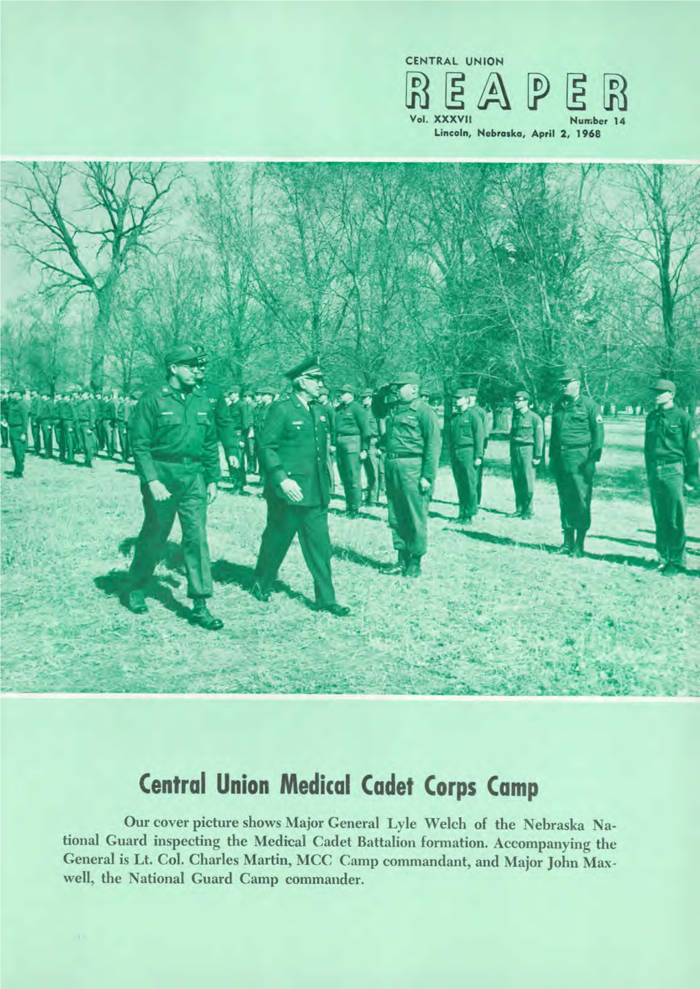 Central Union Medical Cadet Corps Camp