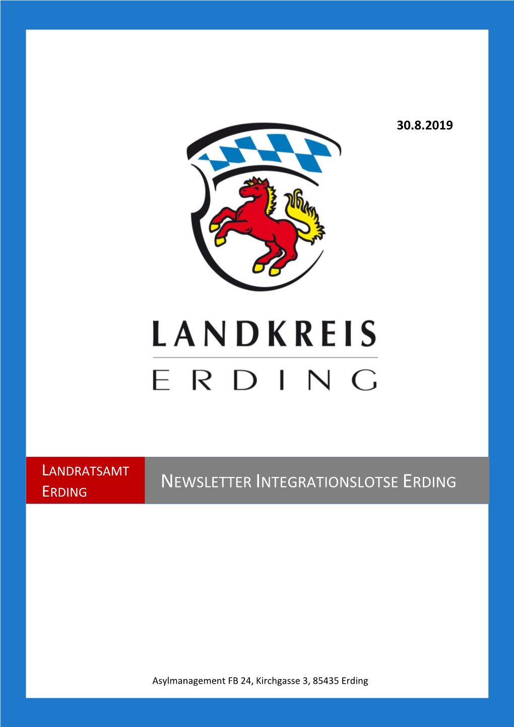 Newsletter Integrationslotse Erding Erding