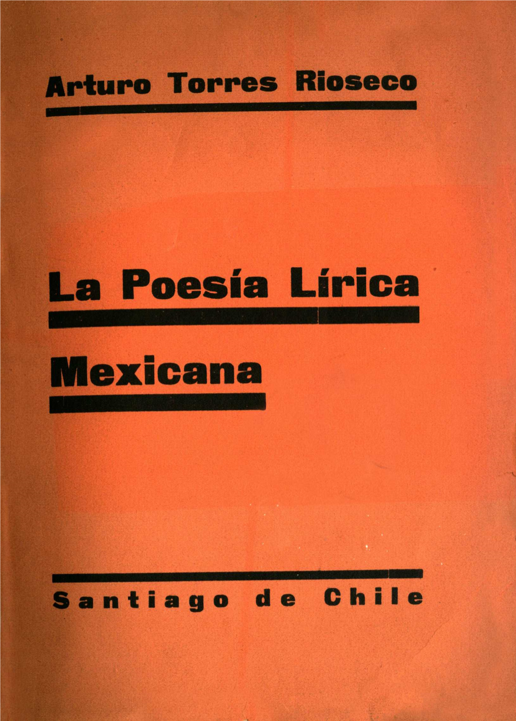 La Poesia Lirica Mexicana