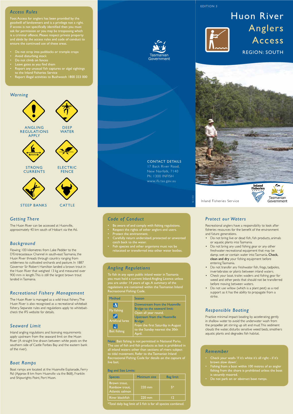 Huon River Anglers Access