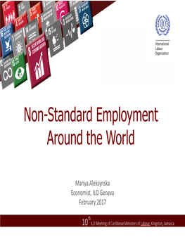 Non-Standard Employment Around the World by Mariya