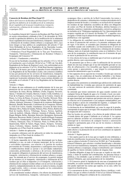 383 Butlletí Oficial Boletín Oficial