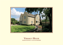 Verancy House MARSTON MEYSEY • GLOUCESTERSHIRE