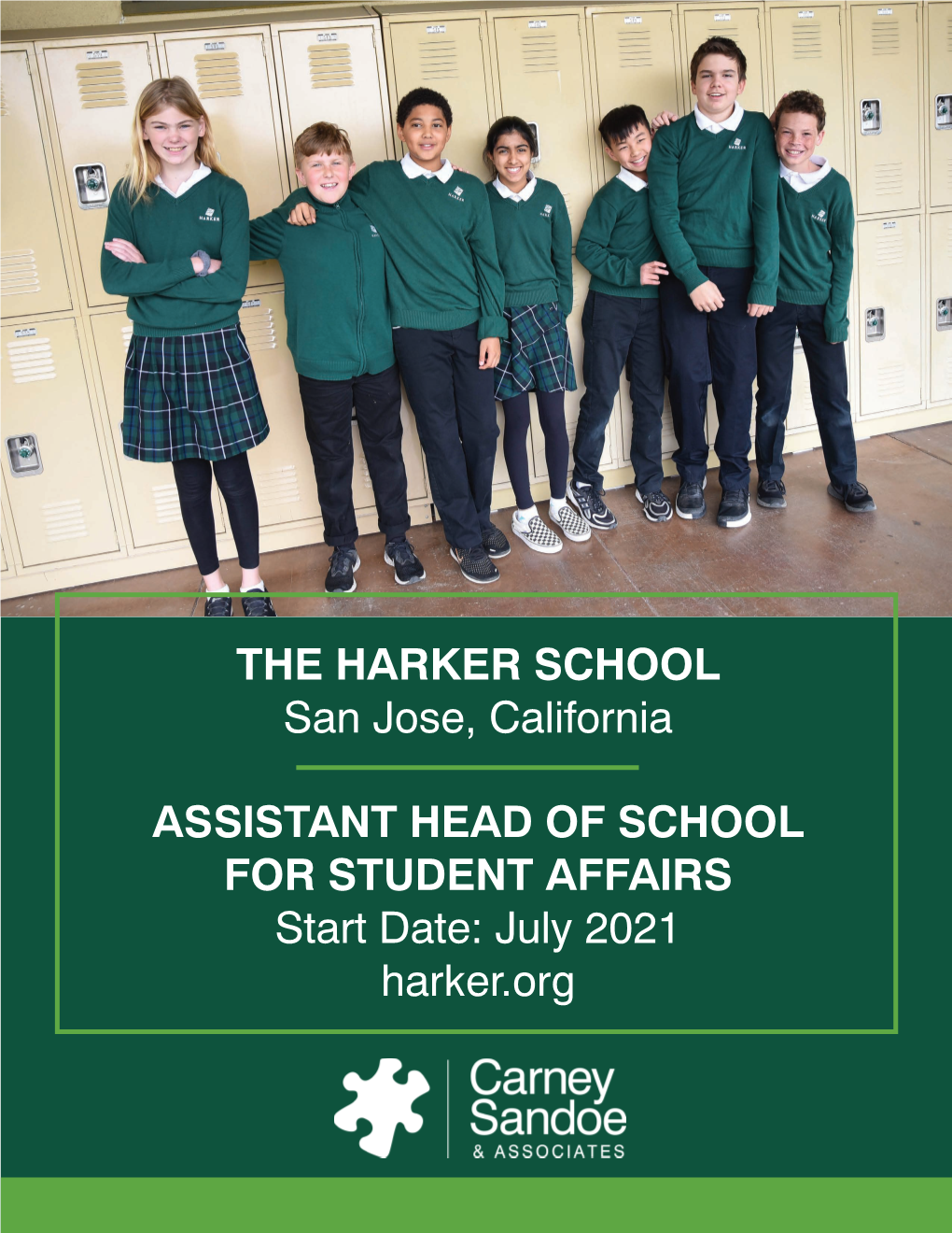 THE HARKER SCHOOL San Jose, California