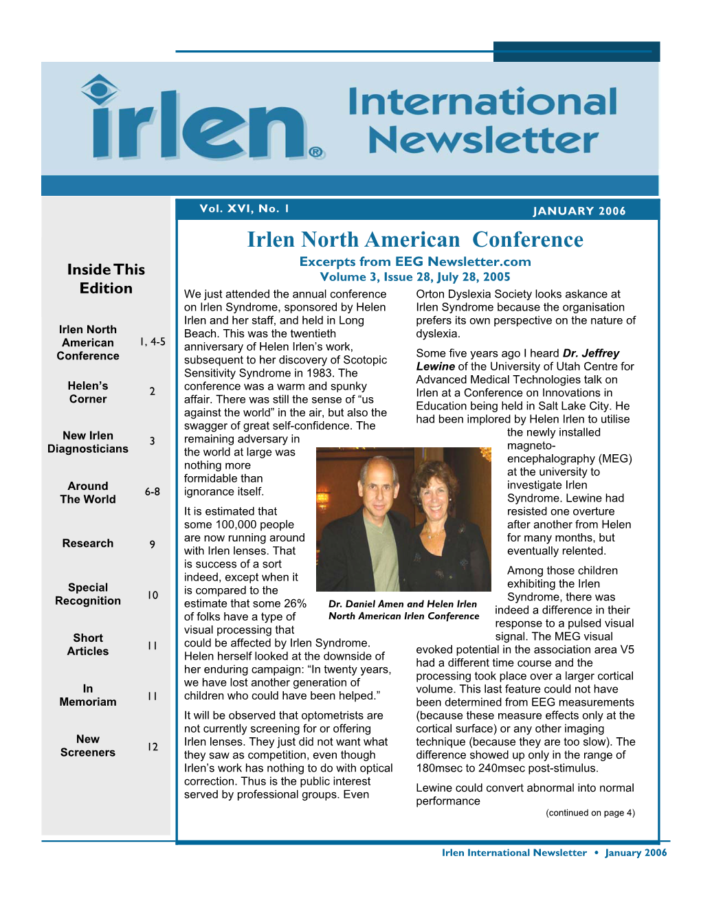 Irlen North American Conference