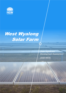 West Wyalong Solar Farm | Assessment Report 2