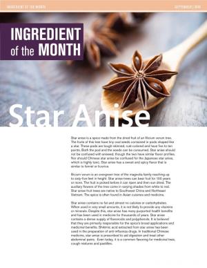 Ingredient of the Month September | 2019