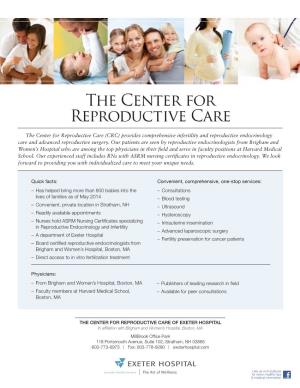 The Center for Reproductive Care