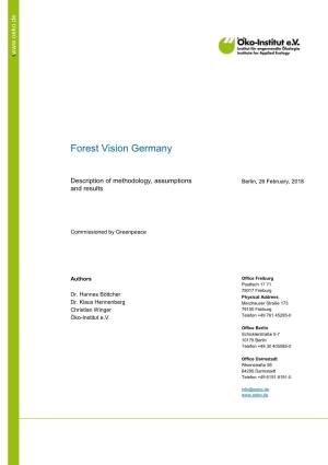 Forest Vision Germany