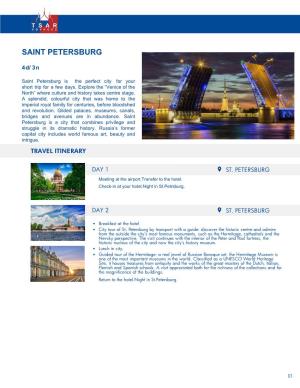 St. Petersburg Sample Programme