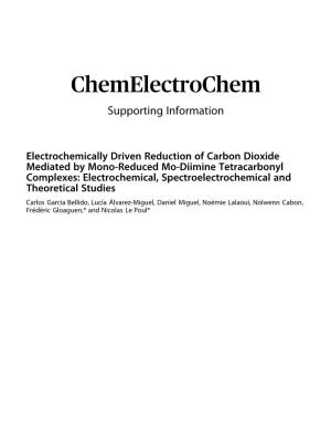 Chemelectrochem Supporting Information