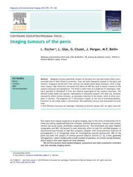 Imaging Tumours of the Penis