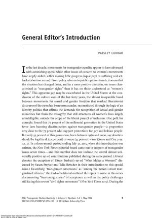 General Editor's Introduction