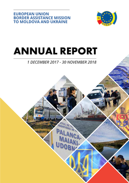 Annual Report 1 December 2017 - 30 November 2018 Eubam Area of Operations Table of Contents