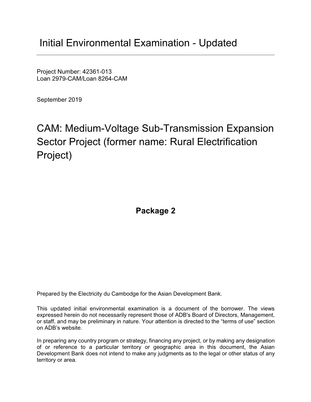 42361-013: Medium-Voltage Sub-Transmission Expansion