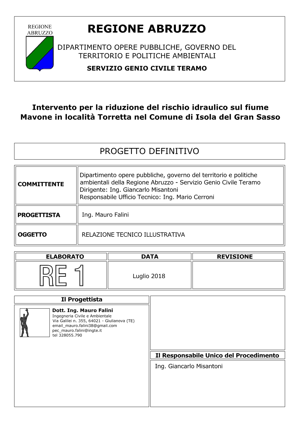 RE 1 Relazione Tecnico Illustrativa.Pdf