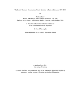 Uvic Thesis Template