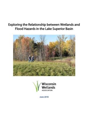 Exploring the Relationship Between Wetlands and Flood Hazards in the Lake Superior Basin