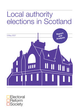 Scottish Local Election
