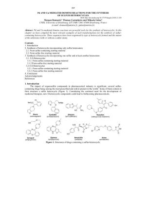 Pd and Cu-MEDIATED DOMINO REACTIONS for THE